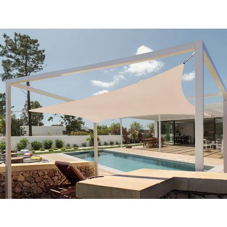 Beliani Tenda a vela en Tessuto LUKKA  