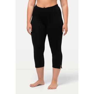 Ulla Popken  Pantalon corsaire longueur 7/8, taille élastique - jusqu'au 68/70 