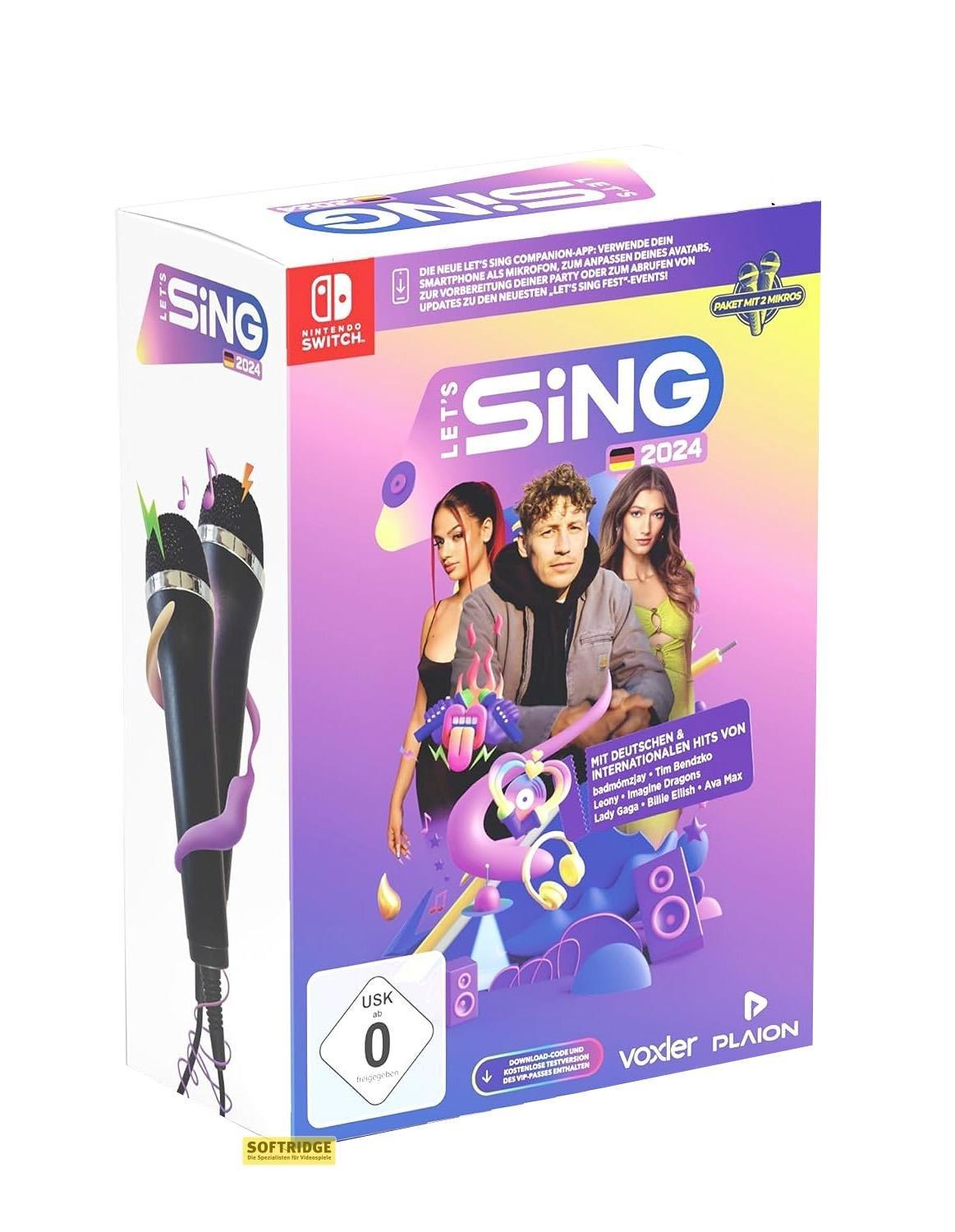 Ravenscourt  Let's Sing 2024: German Version [+ 2 Mics] 