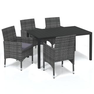 VidaXL Essgruppe poly-rattan  