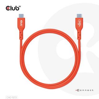 Club3D  CAC-1573 cavo USB 2 m USB4 Gen 2x2 USB C Rosso 