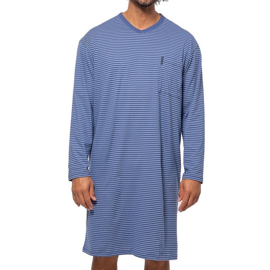 Ammann Extra Light Cotton Chemise de Nuit Rayée  