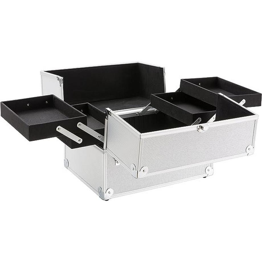 Arebos  Kosmetikkoffer | Schminkkoffer | Beauty organizer | Nagellack-Koffer 