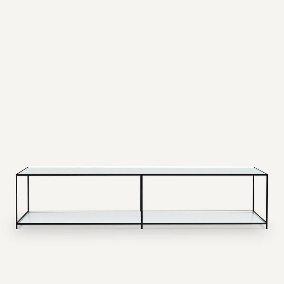 AM.PM Table basse rectangulaire verre trempé  