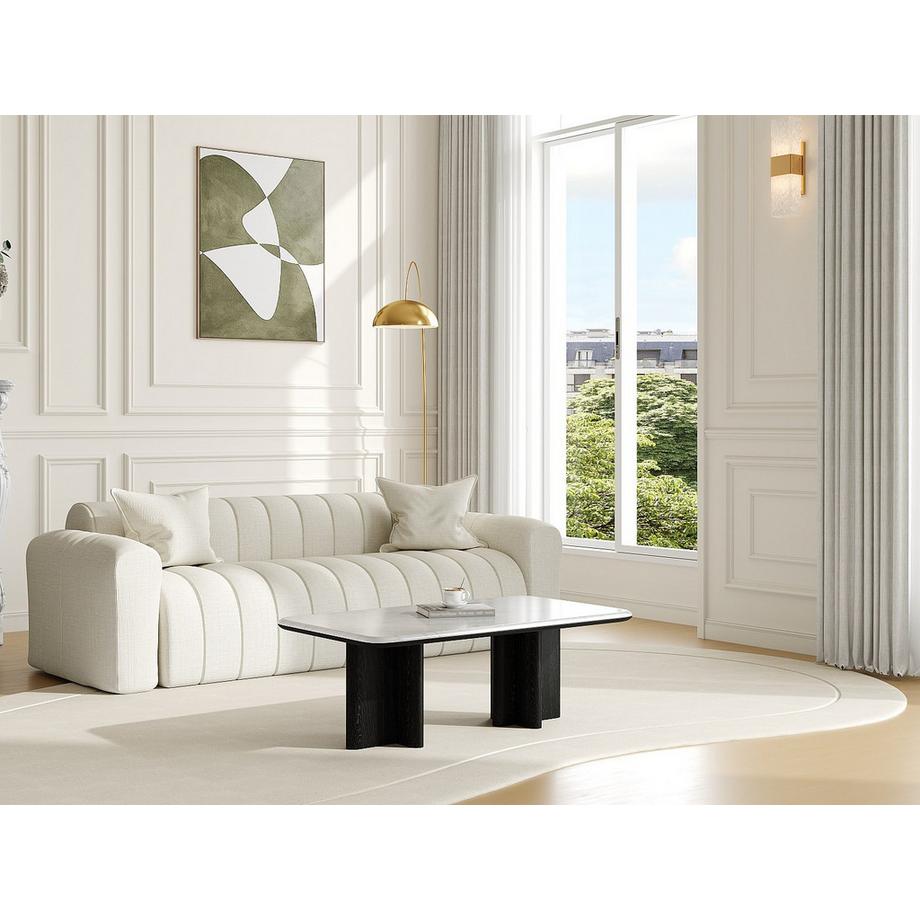 Vente-unique Couchttisch nicht ausziehbar ZANESKA  