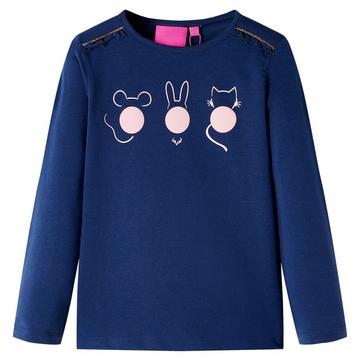 Kinder langarmshirt gewebe