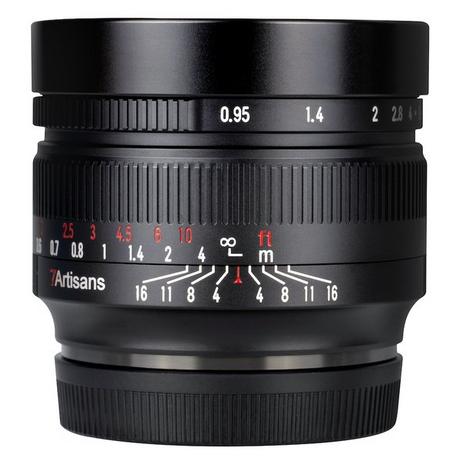 7ARTISANS  7Artisans 50 mm f / 0,95 APS-C (Sony E) 