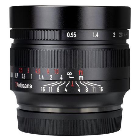 7ARTISANS  7Artisans 50mm F/0,95 APS-C (Sony E) 