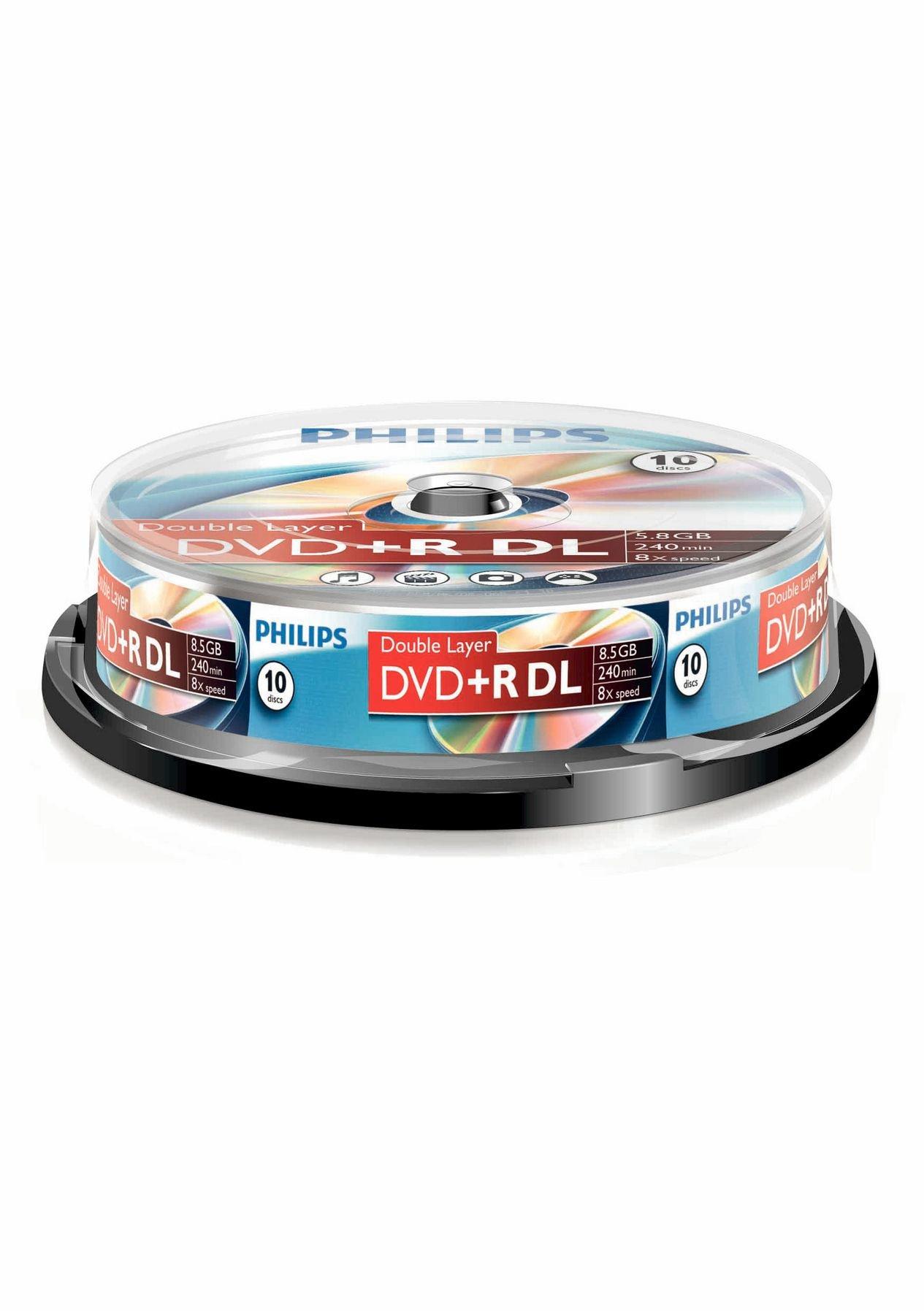 PHILIPS  Philips DVD+R DR8S8B10F/00 