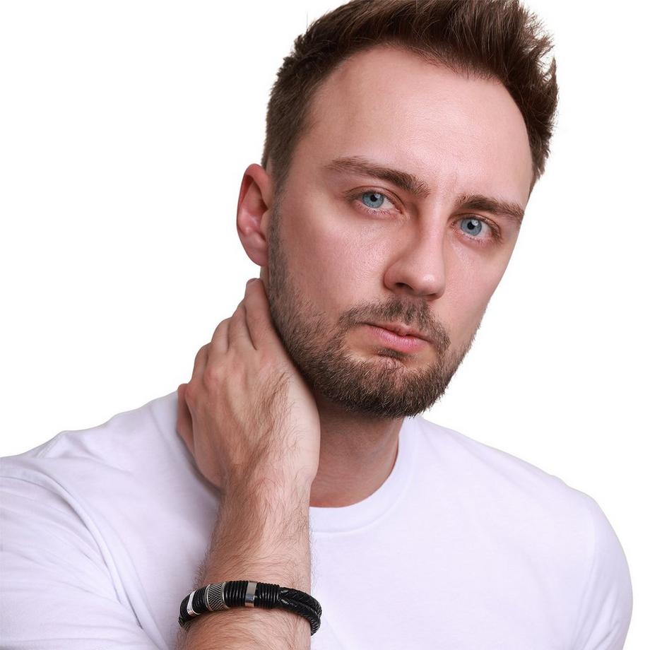 Heideman  Bracelet en cuir Kian 