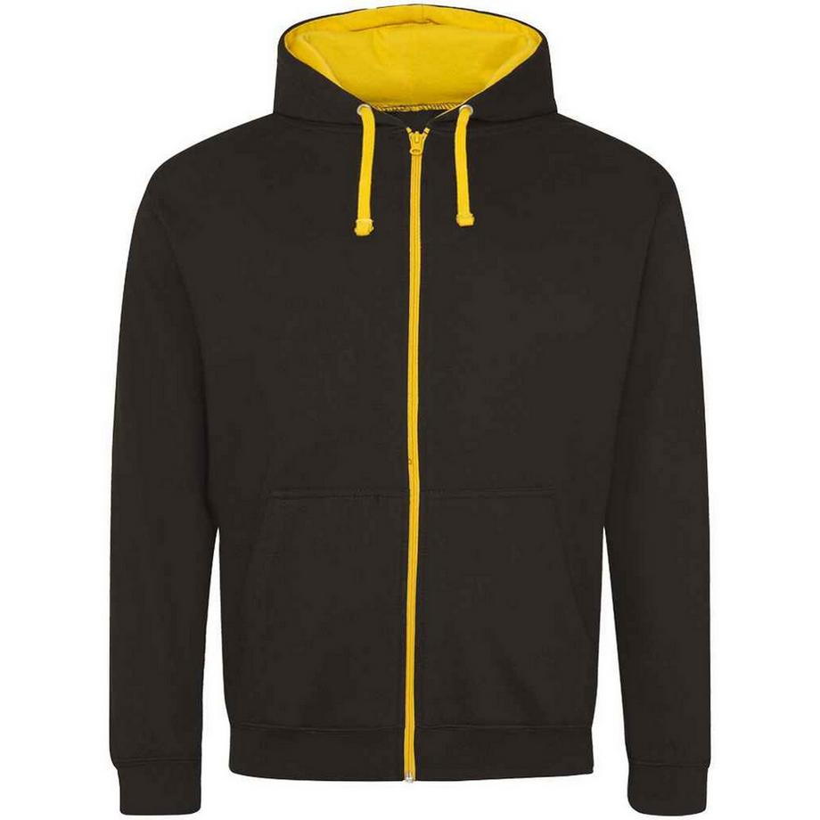 AWDis Felpa con cappuccio Varsity Full Zip  