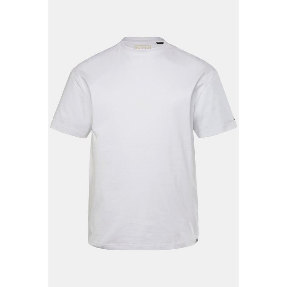 Sthuge Oversized Halbarm T-Shirt mit Rückenprint  