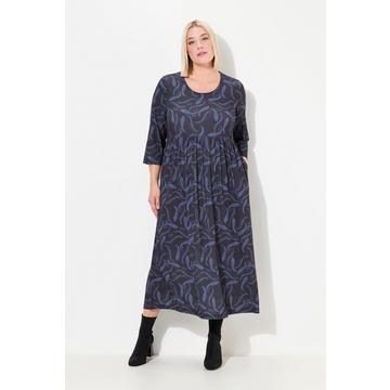 Jerseykleid, A-Linie, Alloverdruck