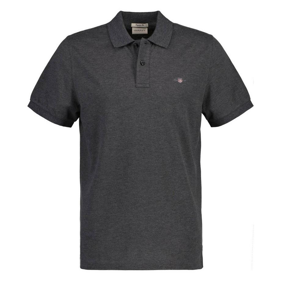 Polo  Confortable à porter-Regular Shield Pique Polo