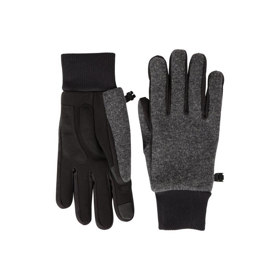 Mountain Warehouse Guanti touchscreen con fodera in pelliccia sintetica antivento  