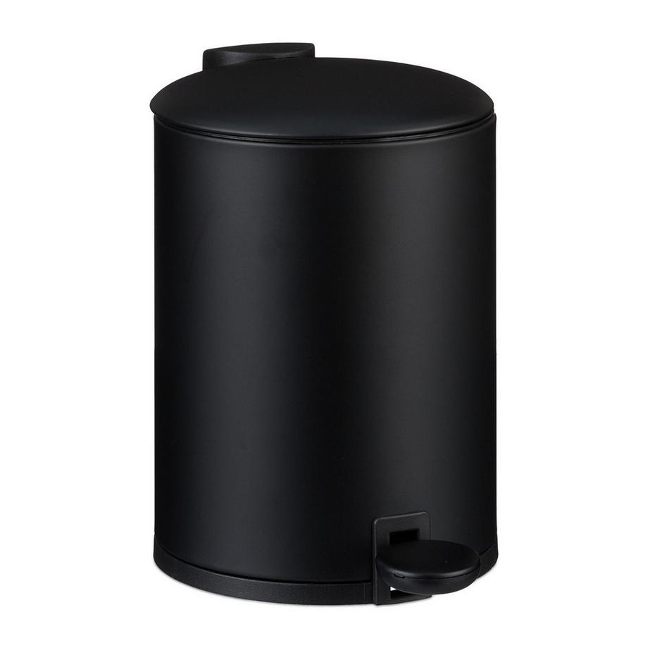 Poubelle à cosmétiques à fermeture en douceur