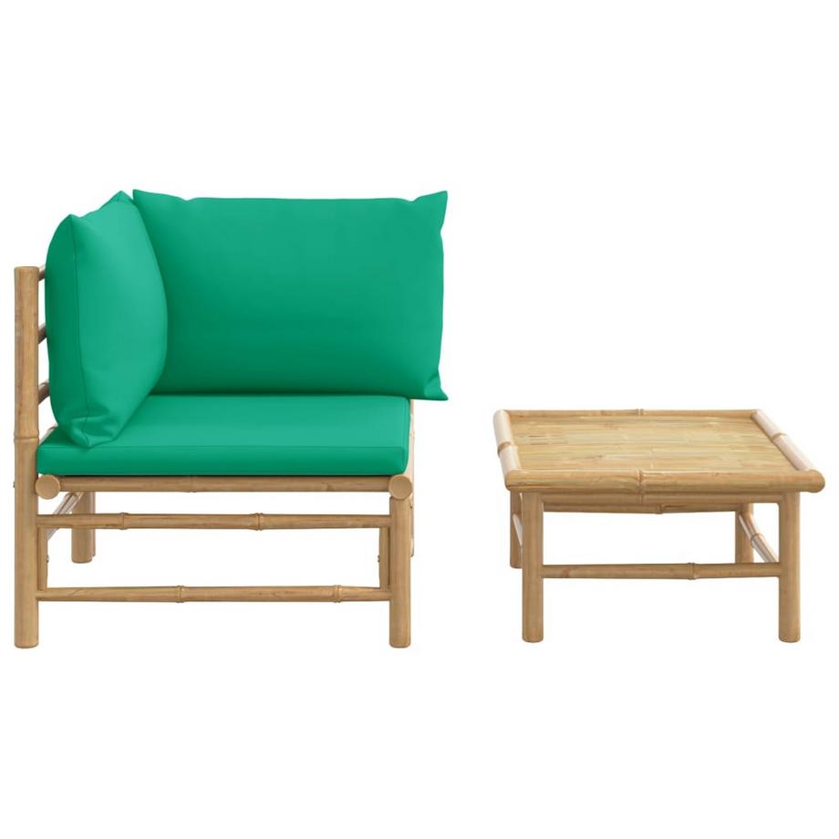 VidaXL Garten-lounge-set bambus  