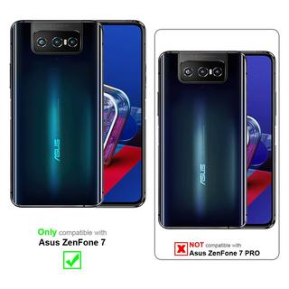 Cadorabo  Housse compatible avec Asus ZenFone 7 - Coque de protection avec fermeture magnétique, fonction de support et compartiment pour carte 