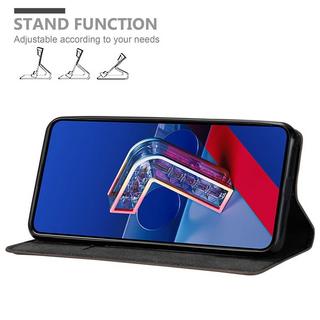 Cadorabo  Housse compatible avec Asus ZenFone 7 - Coque de protection avec fermeture magnétique, fonction de support et compartiment pour carte 