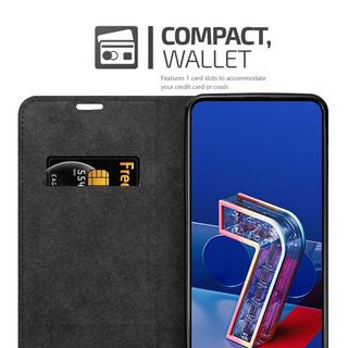 Cadorabo  Housse compatible avec Asus ZenFone 7 - Coque de protection avec fermeture magnétique, fonction de support et compartiment pour carte 