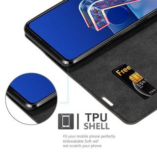 Cadorabo  Housse compatible avec Asus ZenFone 7 - Coque de protection avec fermeture magnétique, fonction de support et compartiment pour carte 