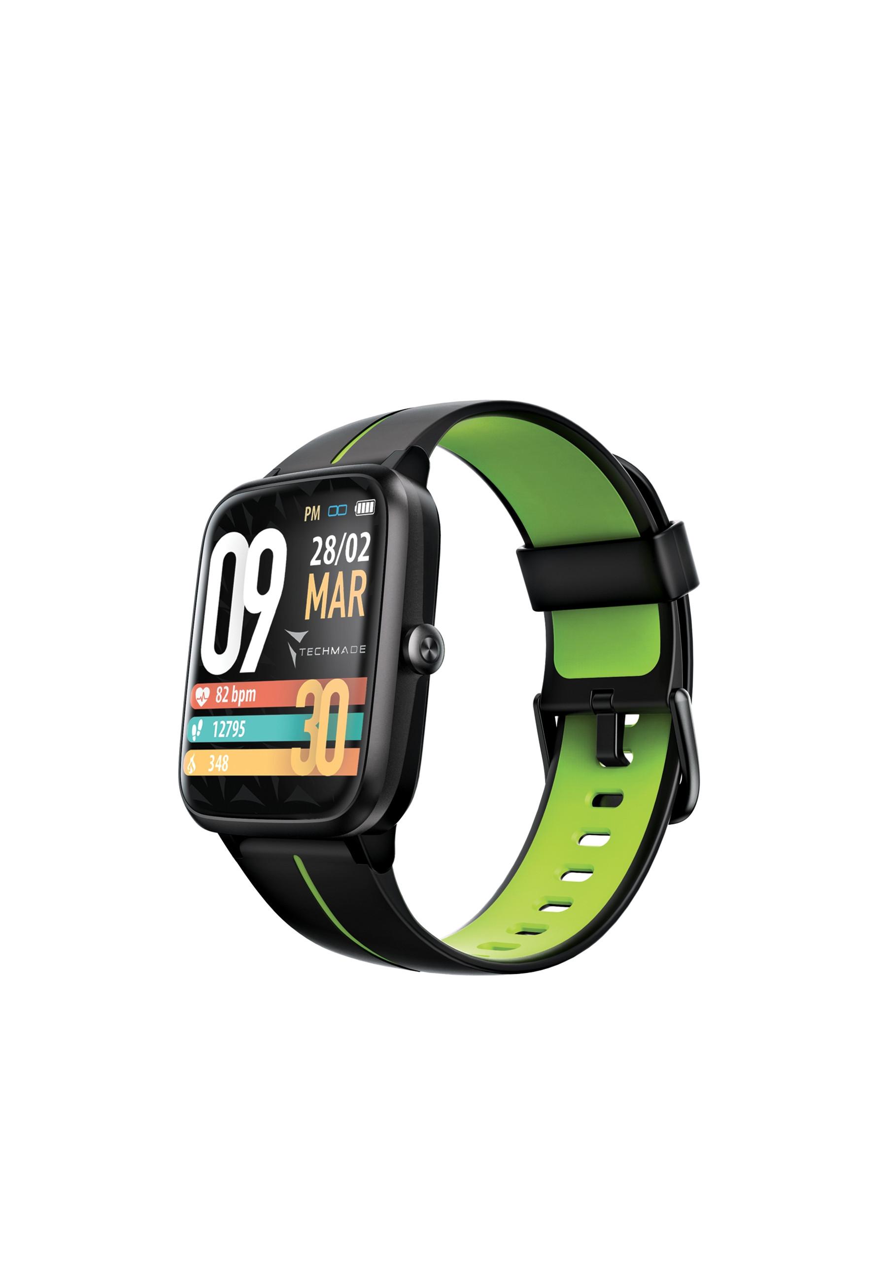 Techmade  Smart Watch Move Black Green 