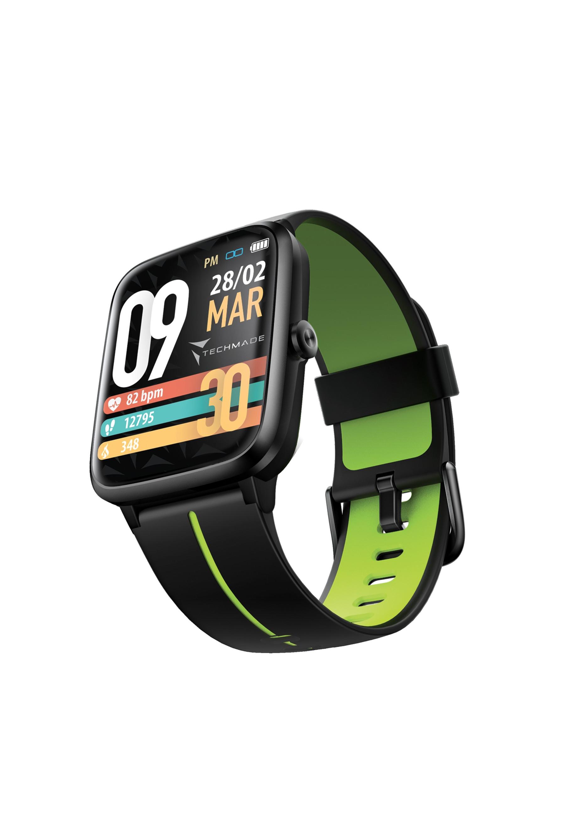 Techmade  Smart Watch Move Black Green 