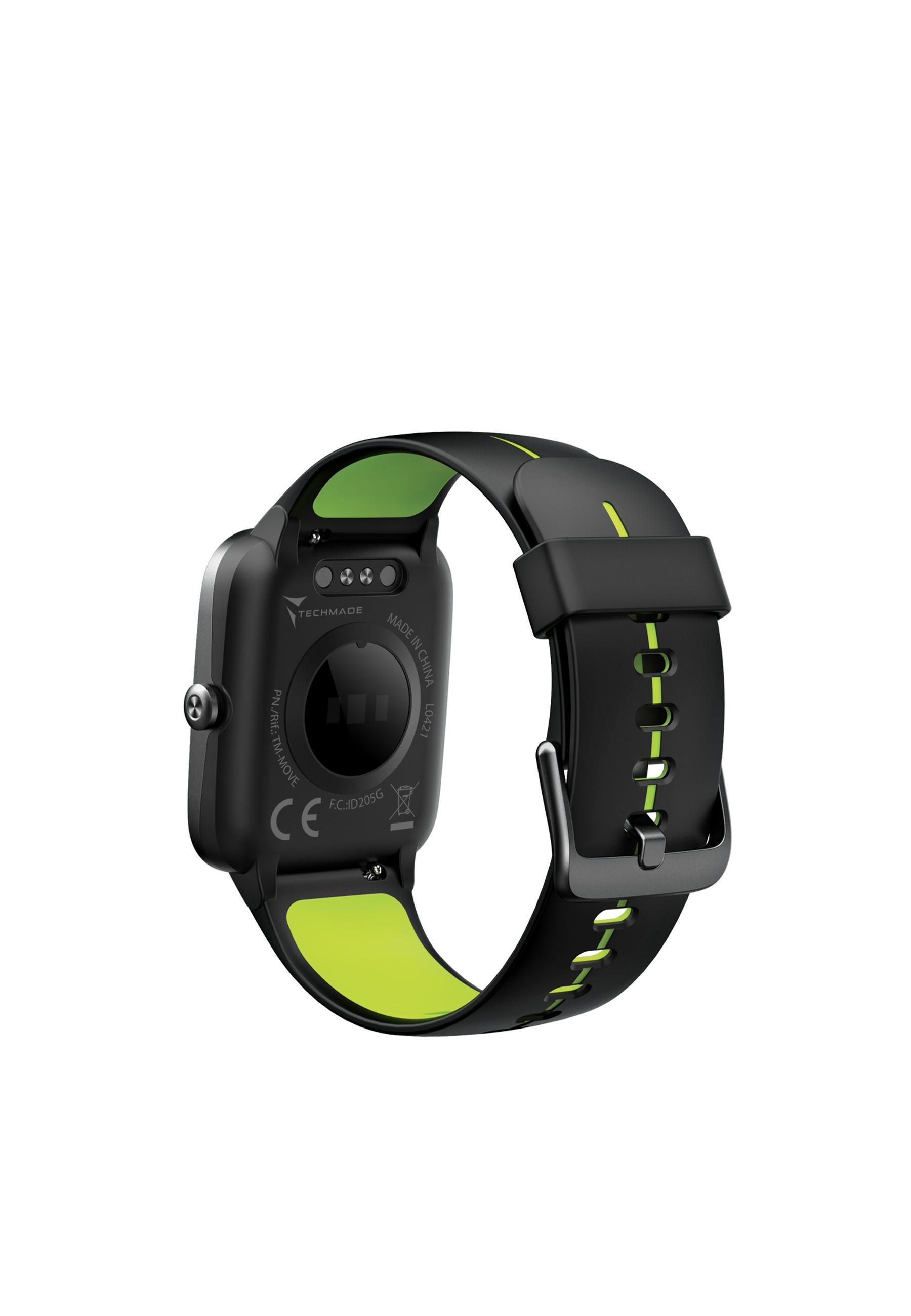 Techmade  Smart Watch Move Black Green 