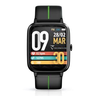 Techmade  Smart Watch Move Black Green 