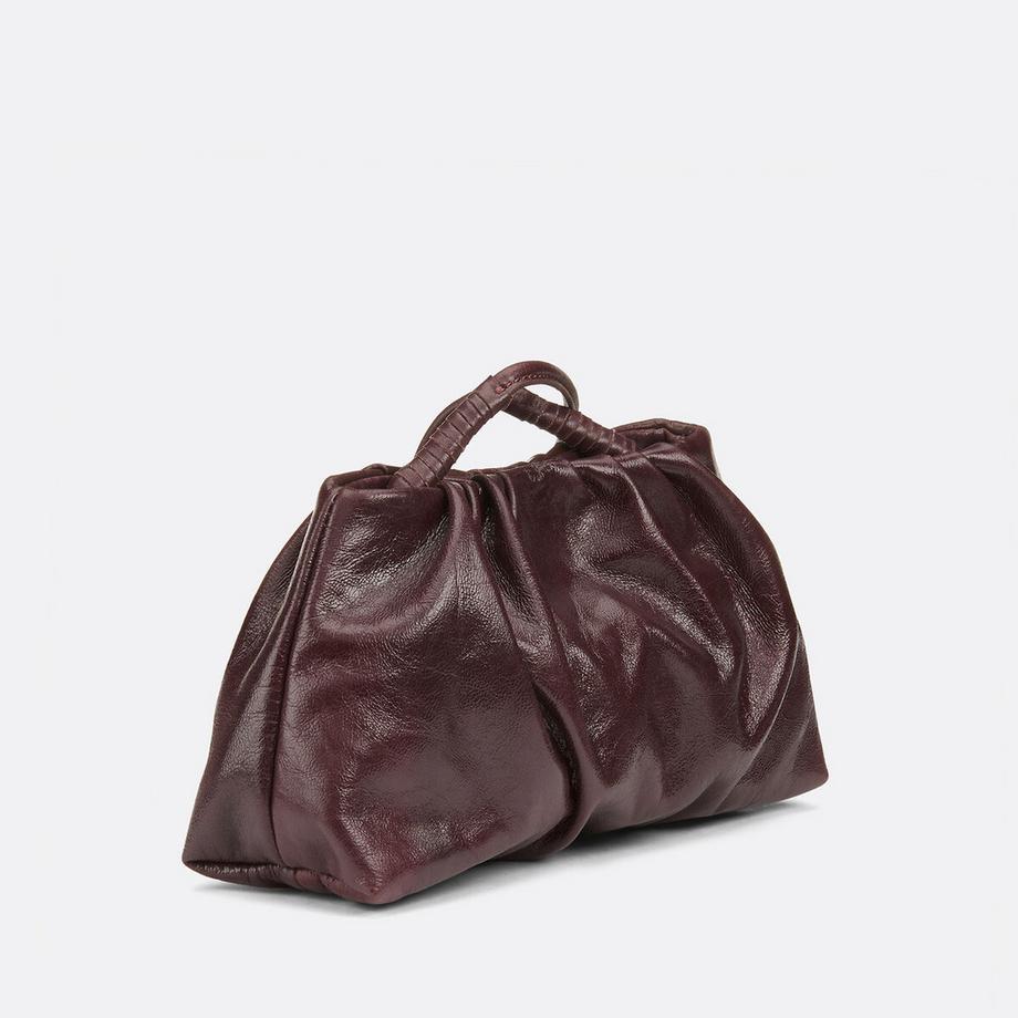 La Redoute Collections Kleine geraffte Umhängetasche  