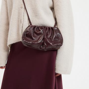 Sac pochette en cuir