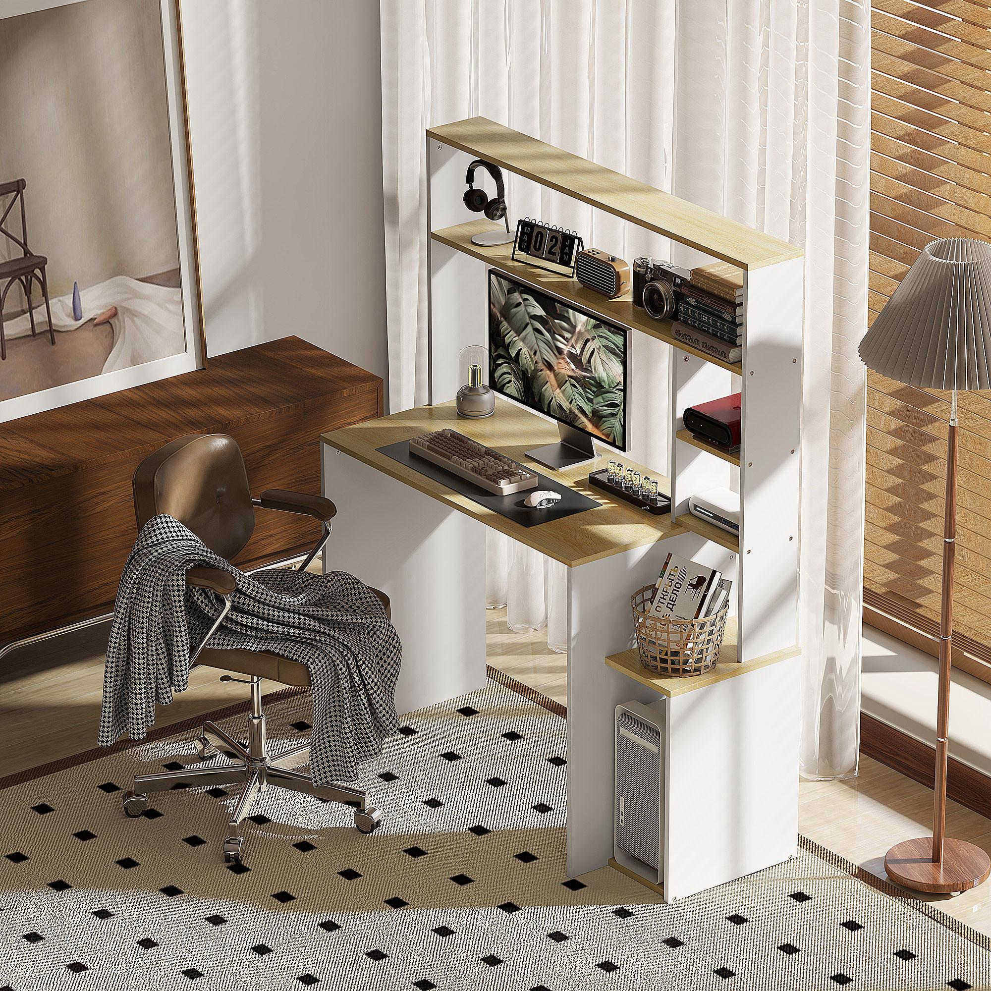 HOMCOM Bureau d'ordinateur  