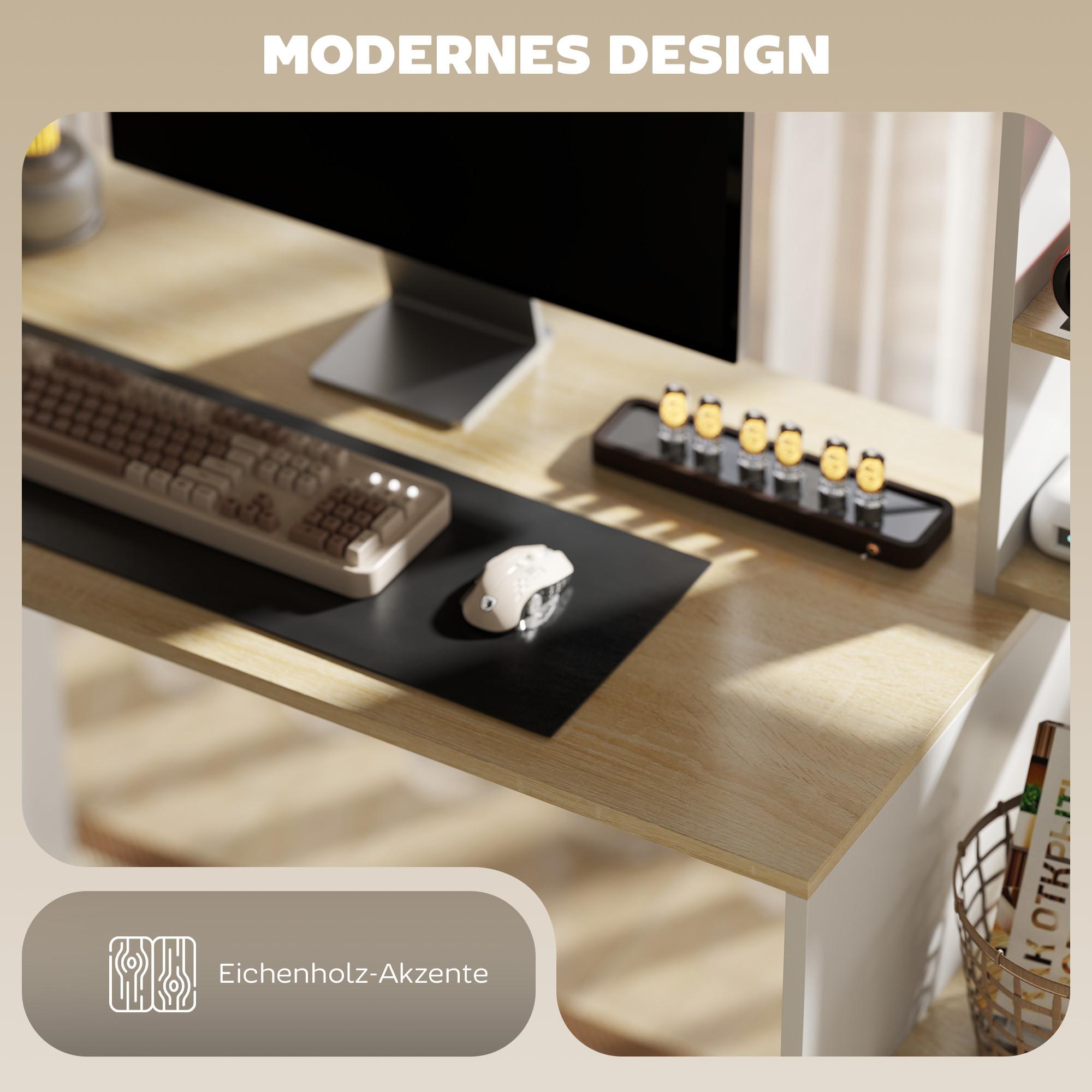 HOMCOM Bureau d'ordinateur  