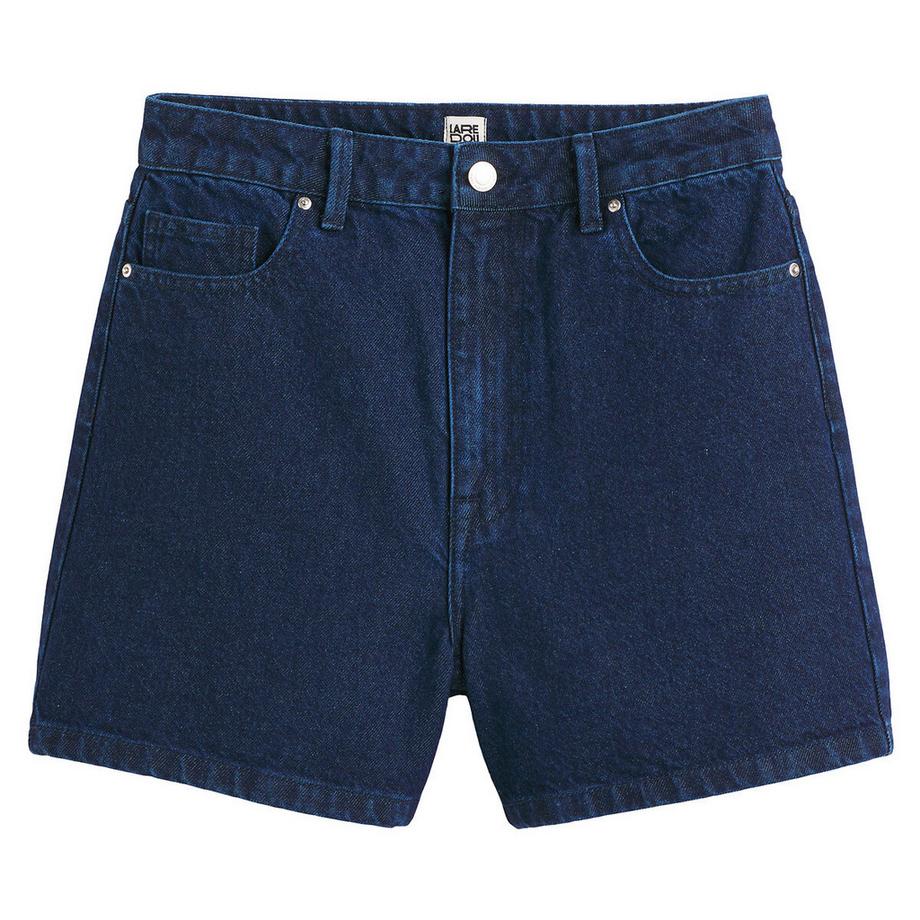 La Redoute Collections Jeansshorts mit hohem Bund  