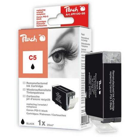 Peach  313913 cartouche d'encre 1 pièce(s) Compatible Noir 