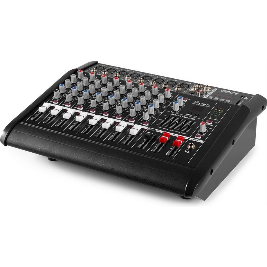 Vonyx  AM8A, 8-Kanal Power-Mischpult 