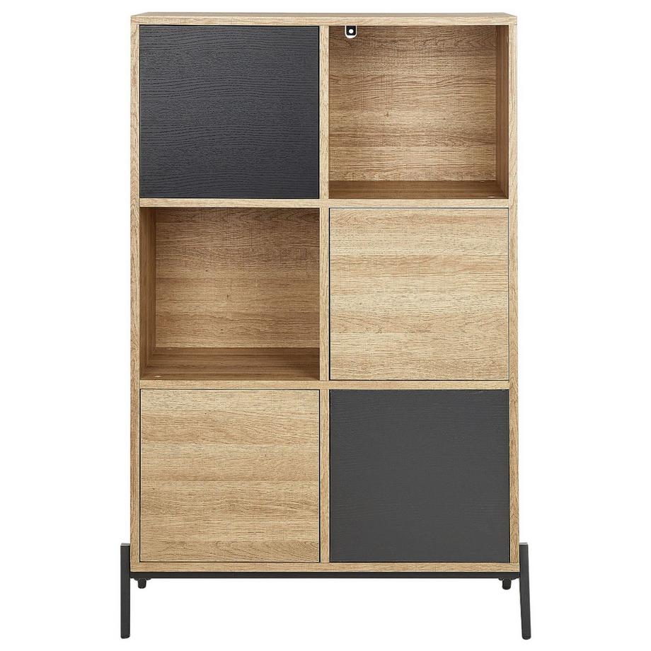 Beliani Regal aus MDF-Platte Modern MOINES  