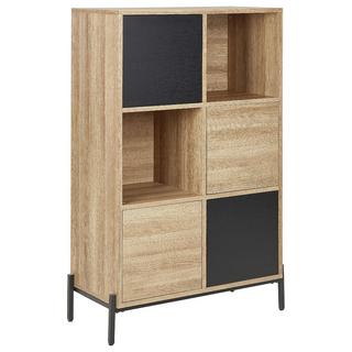 Beliani Bücherschrank aus MDF-Platte Modern MOINES  