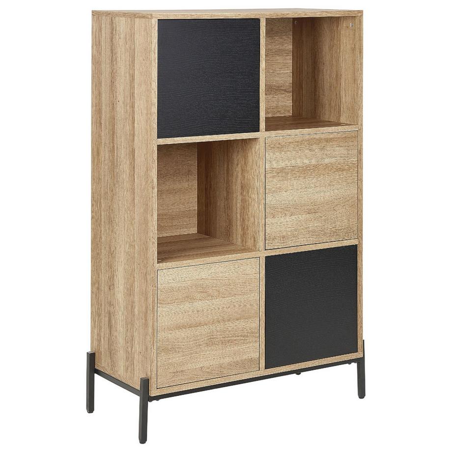 Beliani Regal aus MDF-Platte Modern MOINES  
