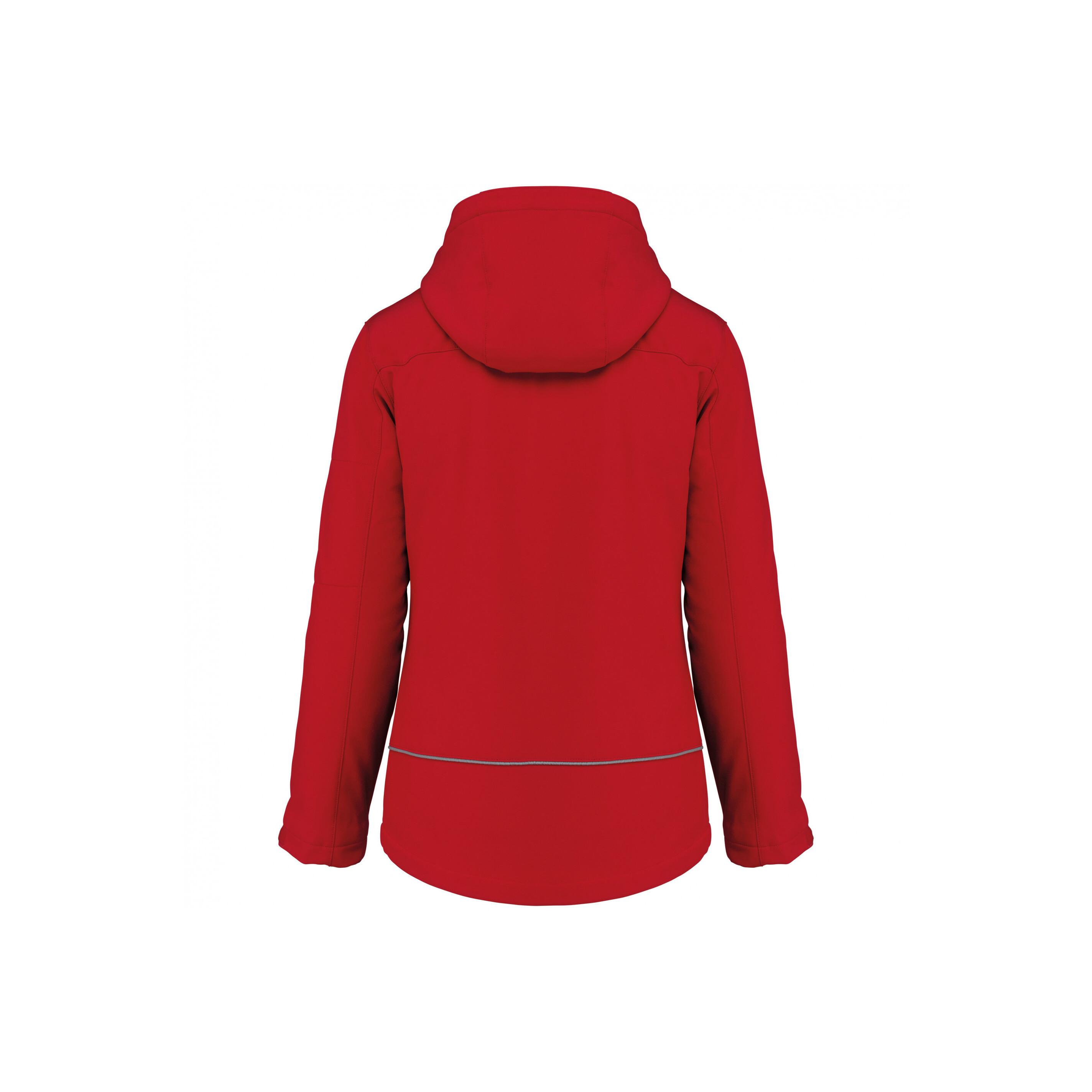 Kariban Damen Gefütterte Softshell Hoodie Jacke  
