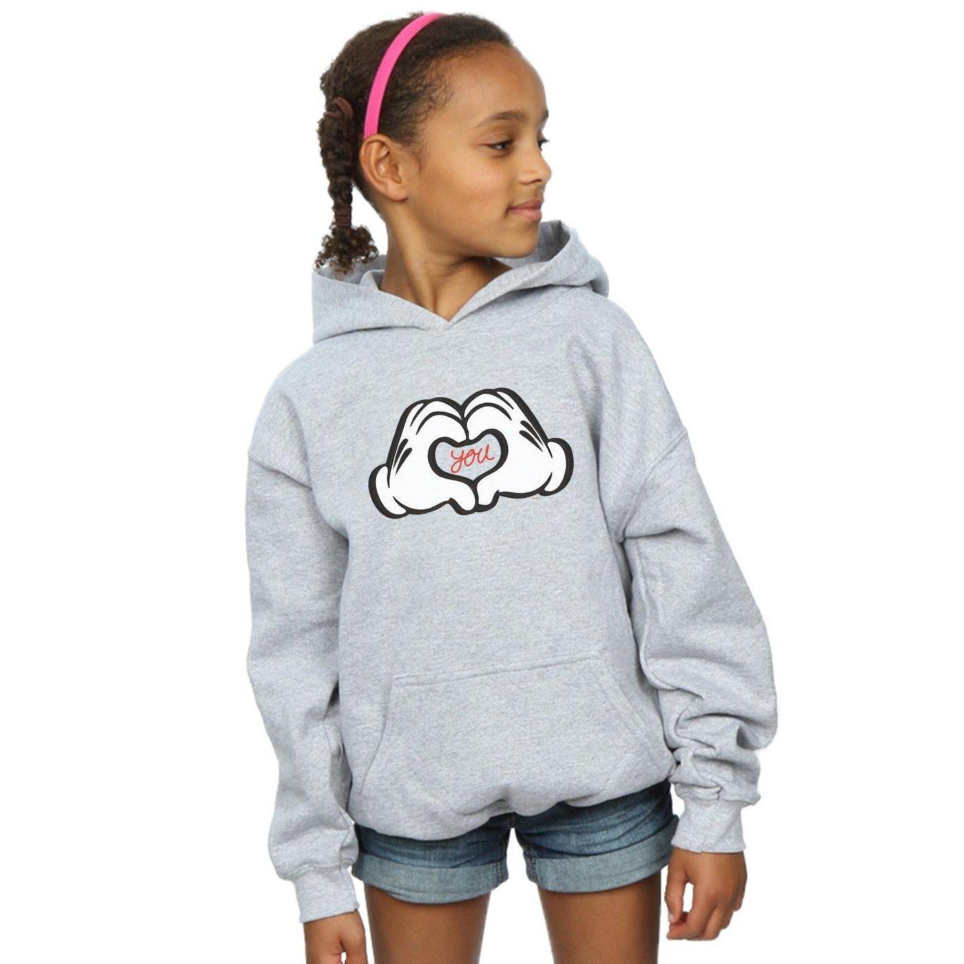 Disney  Sweat à capuche MICKEY MOUSE LOVES YOU 