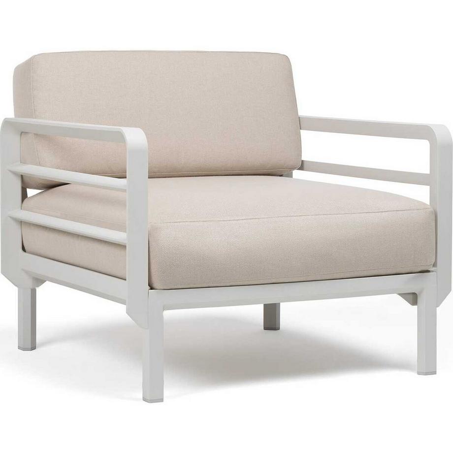 NARDI outdoor Gartensessel Maximo weissgrau  