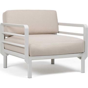 Gartensessel Maximo weissgrau