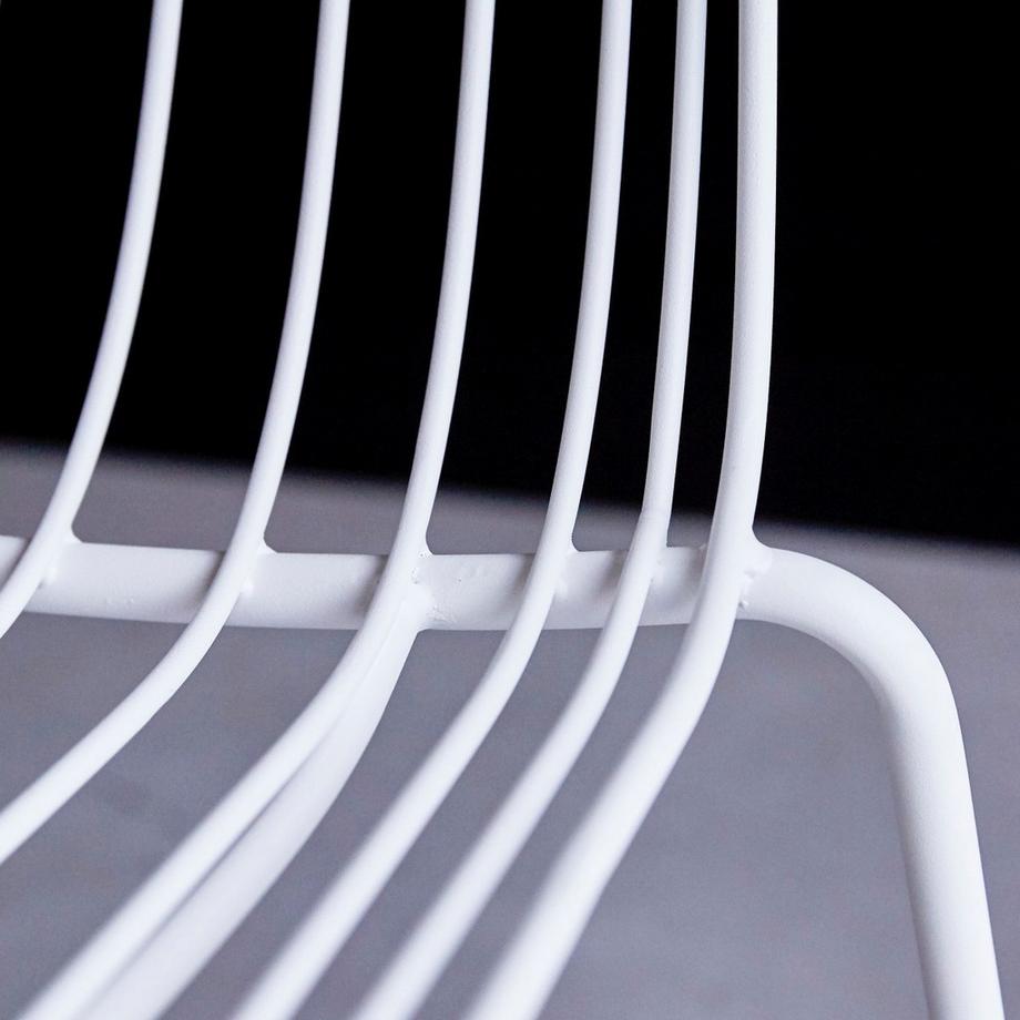 Tikamoon Sedia in metallo white Arty  