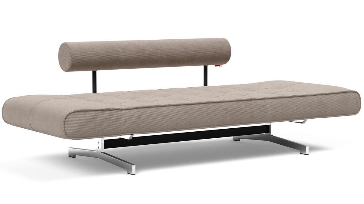 Innovation Living Innovation Daybed Ghia Chrome - Cordufine Beige  