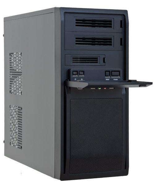 CHIEFTEC  Chieftec LG-01B-OP Computer-Gehäuse Midi Tower Schwarz 