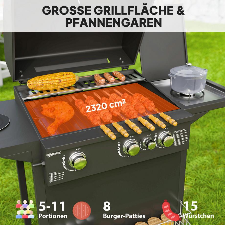 Outsunny  Gasgrill 