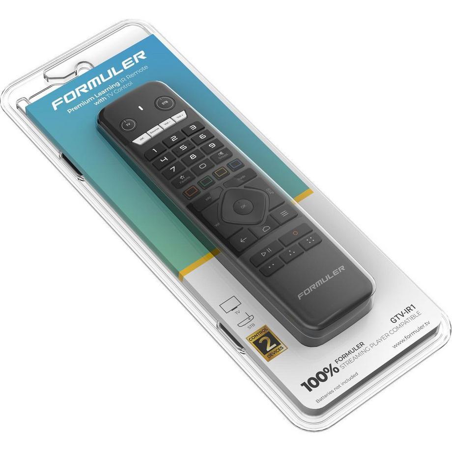 Formuler  Fernbedienung GTV-IR1, Premium IR Remote & Universal TV Control 