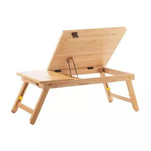 Table pour ordinateur portable en bambou