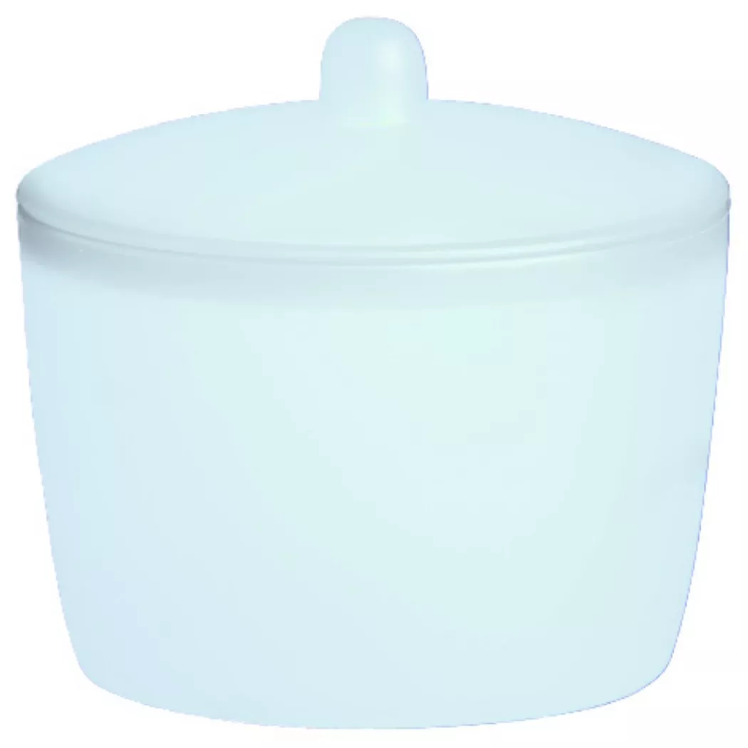 Diaqua - Scatola cosm. Trend Frosted bianco transparente, 10cm, Blanco